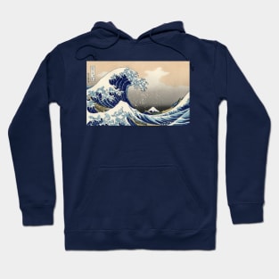 Hokusai Great Wave of Kanagawa Hoodie